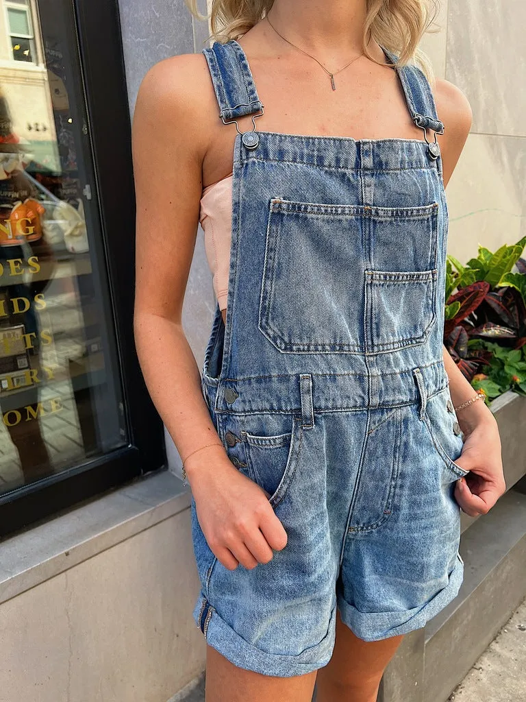 We The Free Ziggy Denim Shortalls